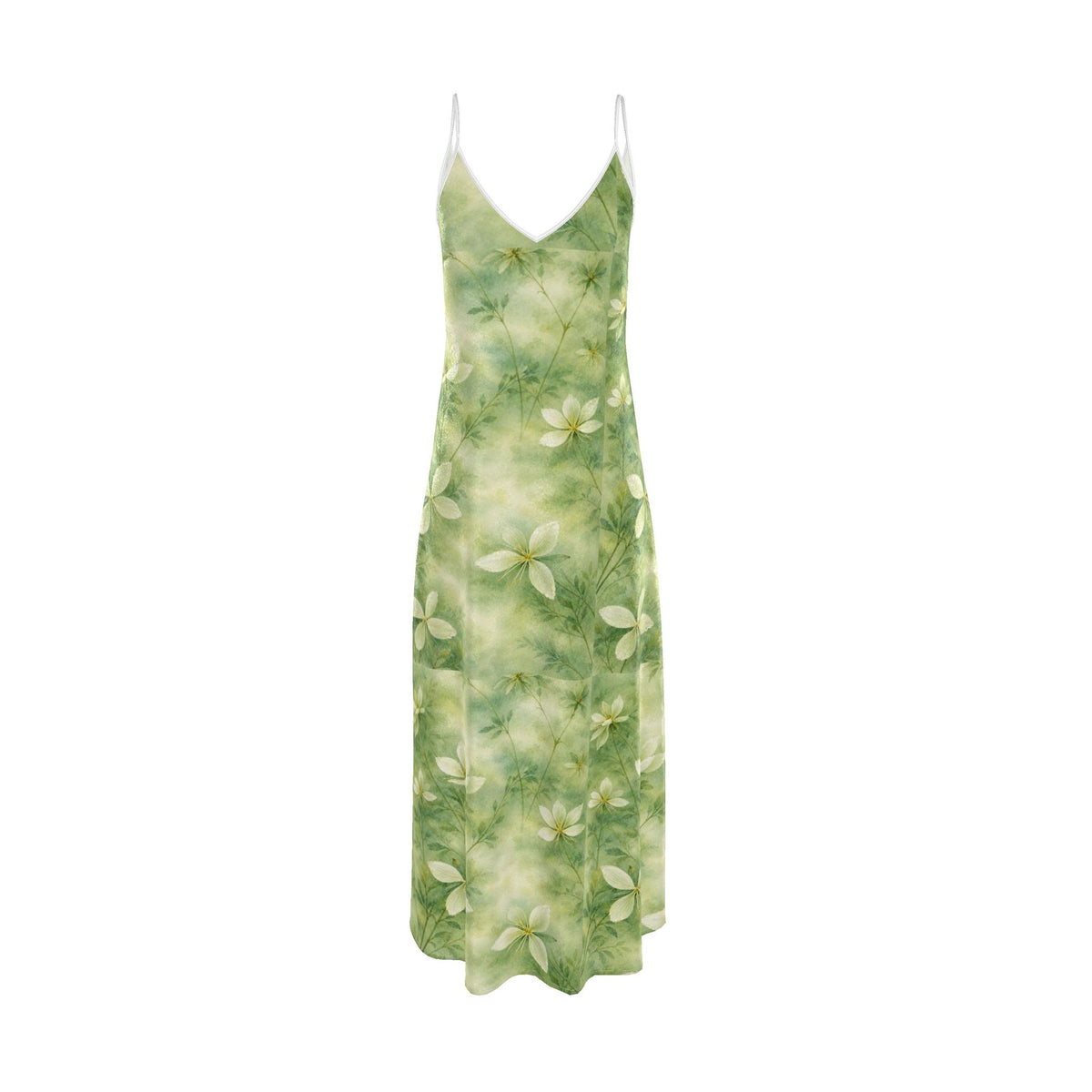 Green Slip Dress