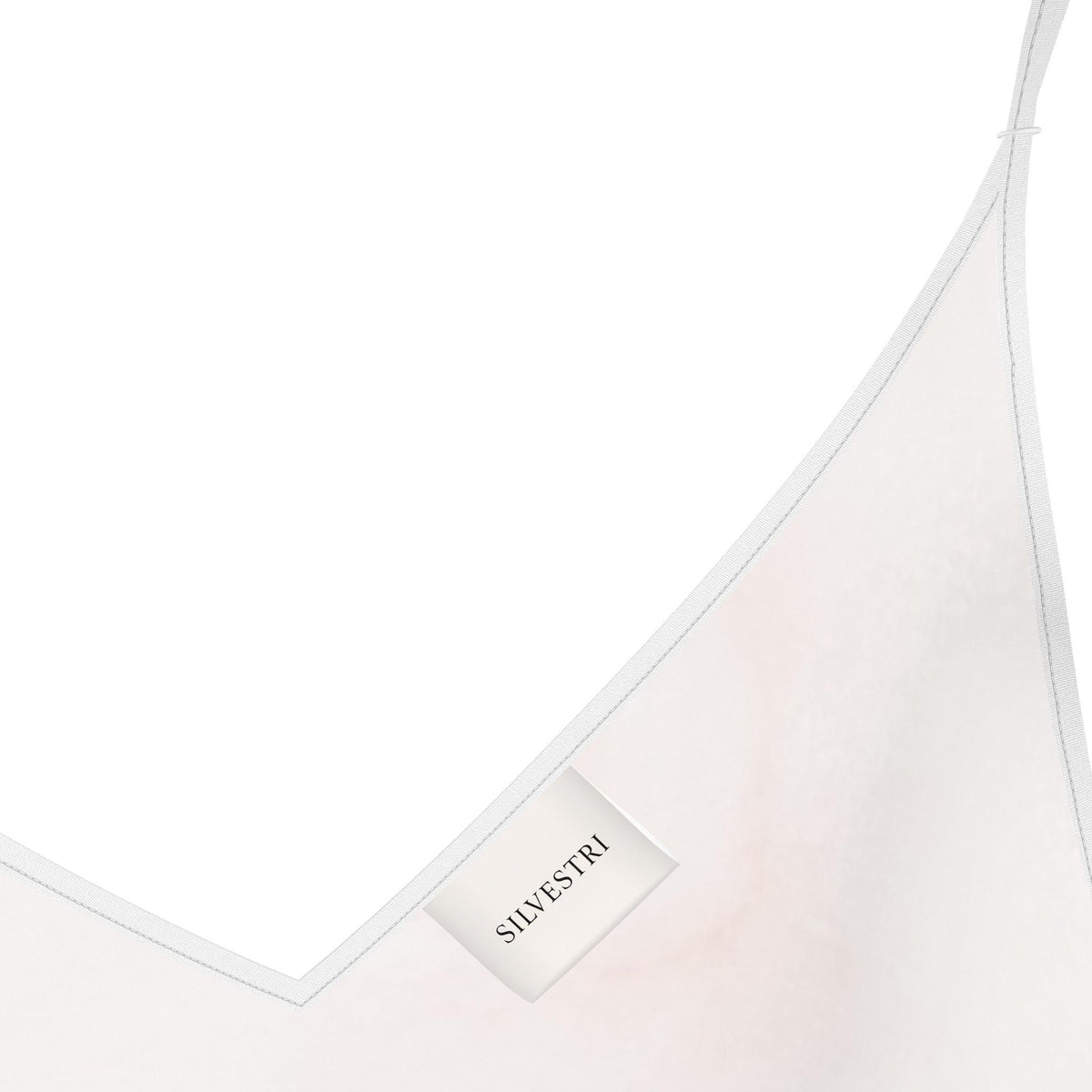 Peach Rose Silk Maxi Slip Dress