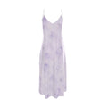 Lavender Rose Silk Maxi Slip Dress