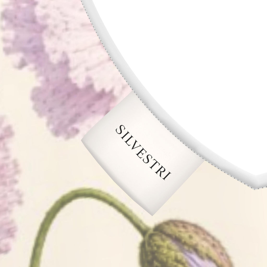 Lavender Poppy Midi Dress