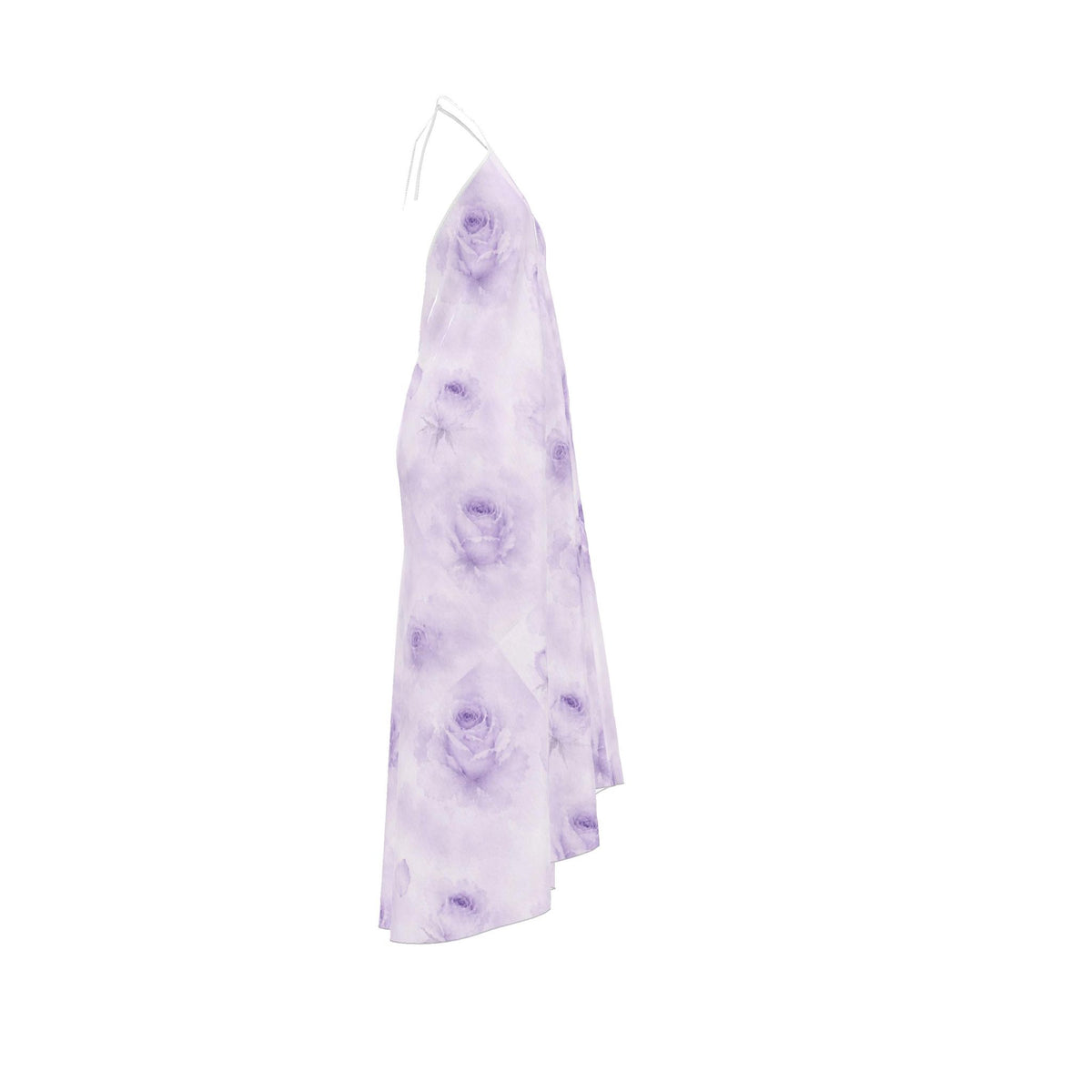 Lavender Rose Halterneck backless dress