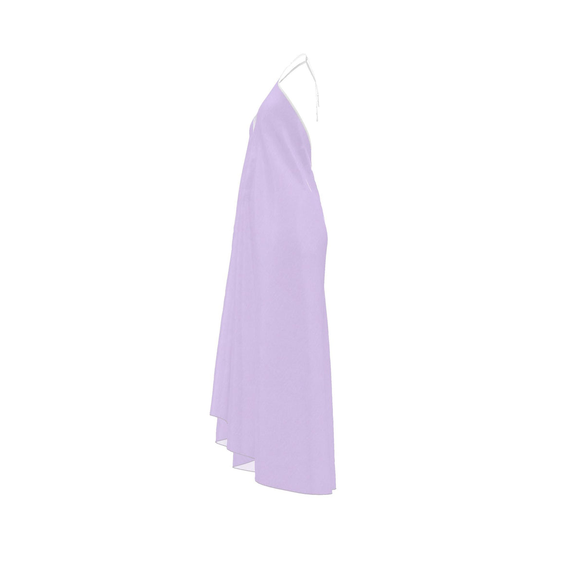 Lavender Halterneck backless dress