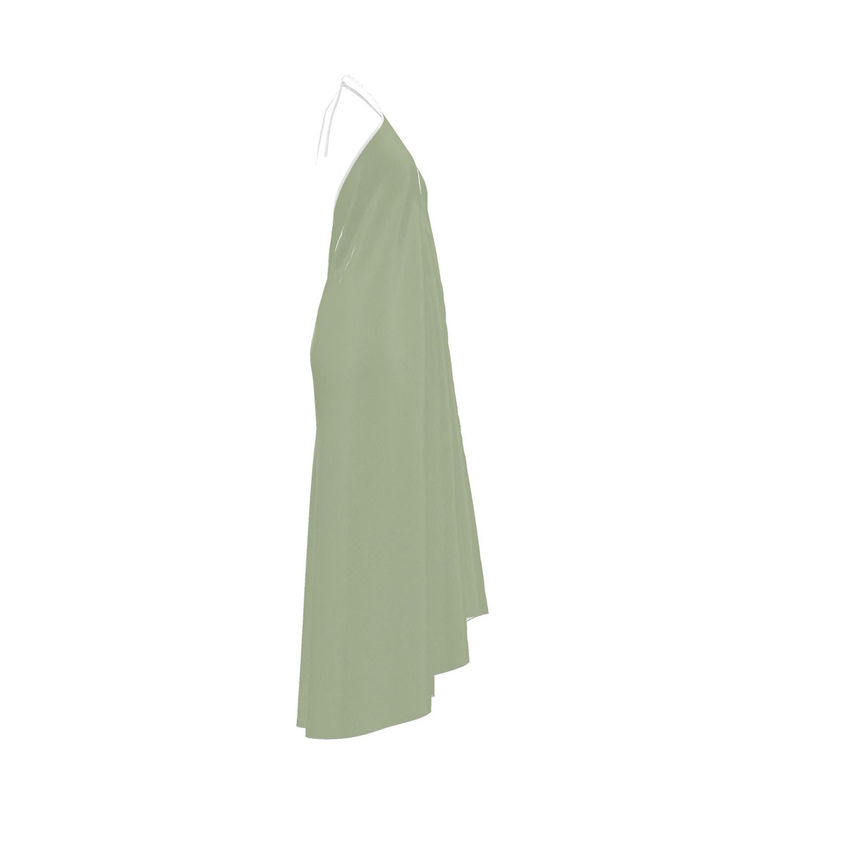 Sage Green Halterneck backless dress