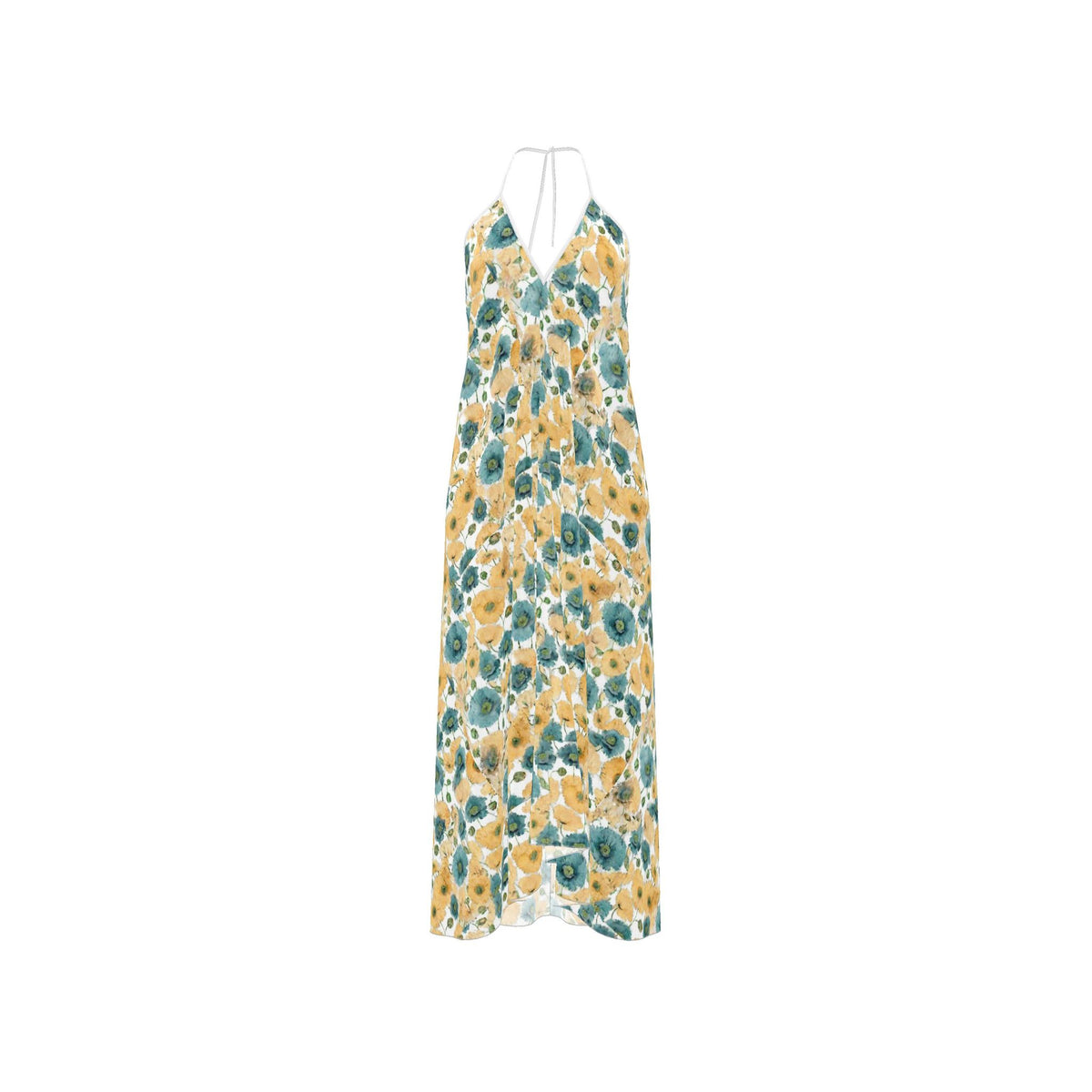 Butter & Blue Poppy Halter dress