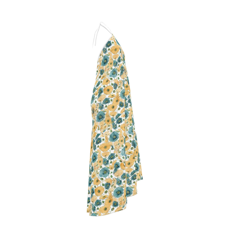 Butter & Blue Poppy Halter dress