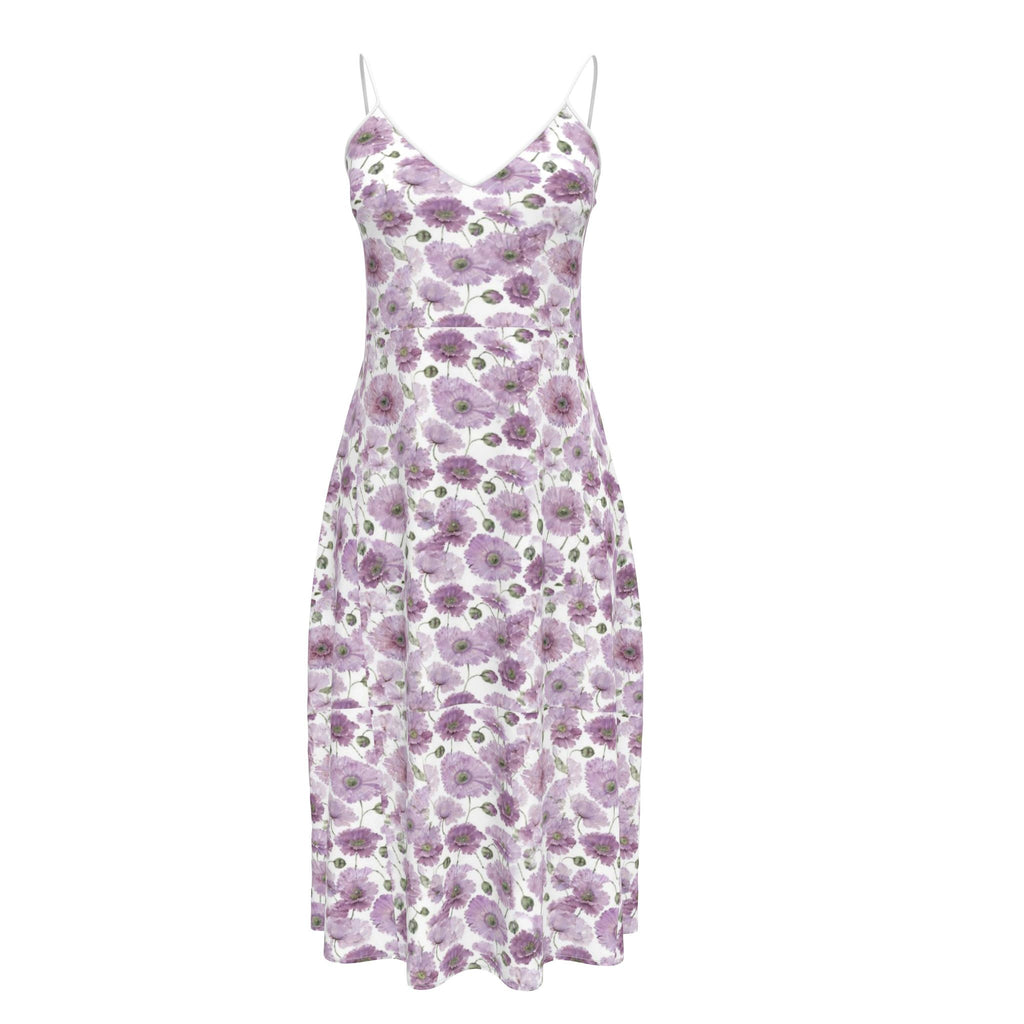 Lavender Garden Midi Dress