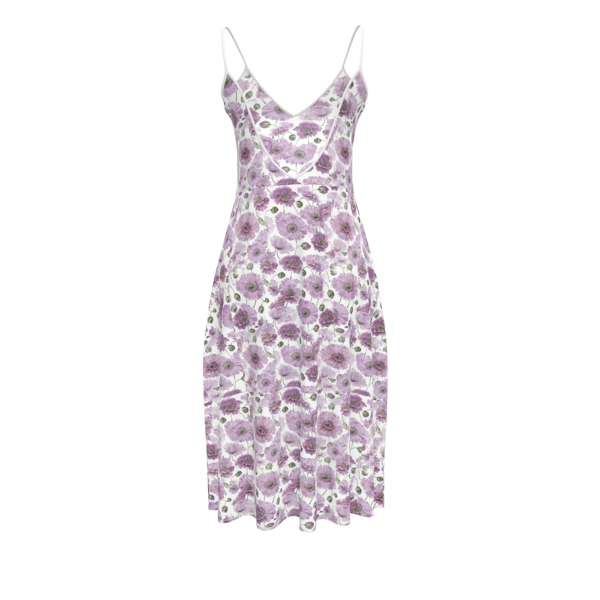 Lavender Garden Midi Dress