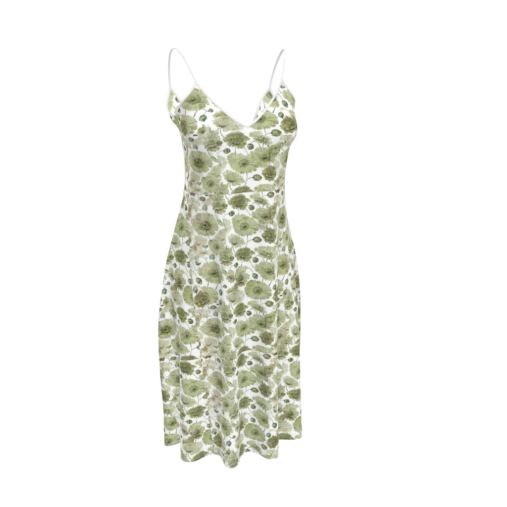 Sage Garden Midi Dress