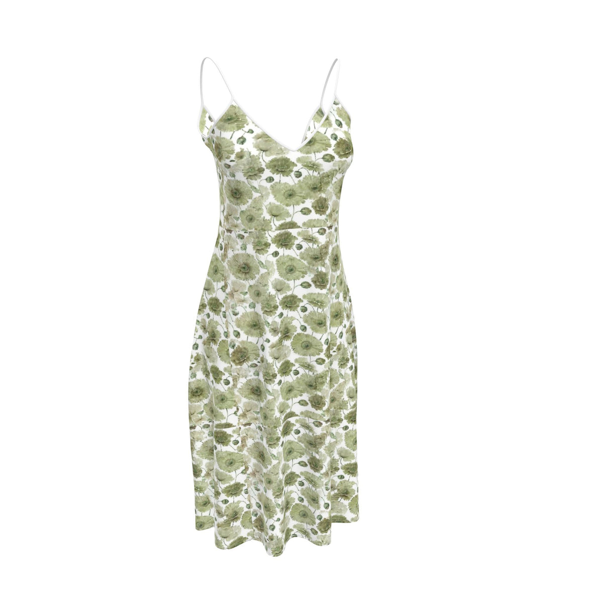 Sage Garden Midi Dress