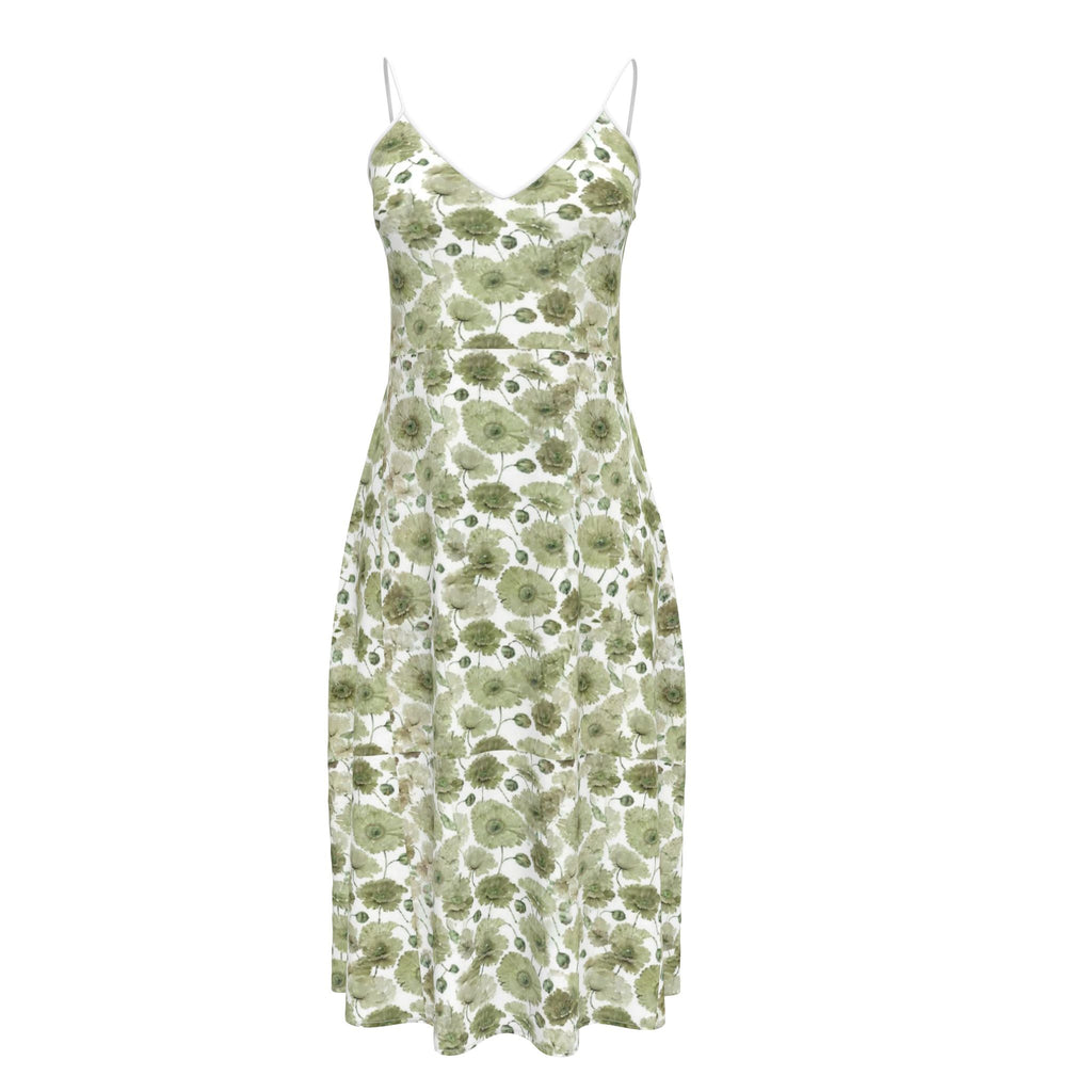 Sage Garden Midi Dress