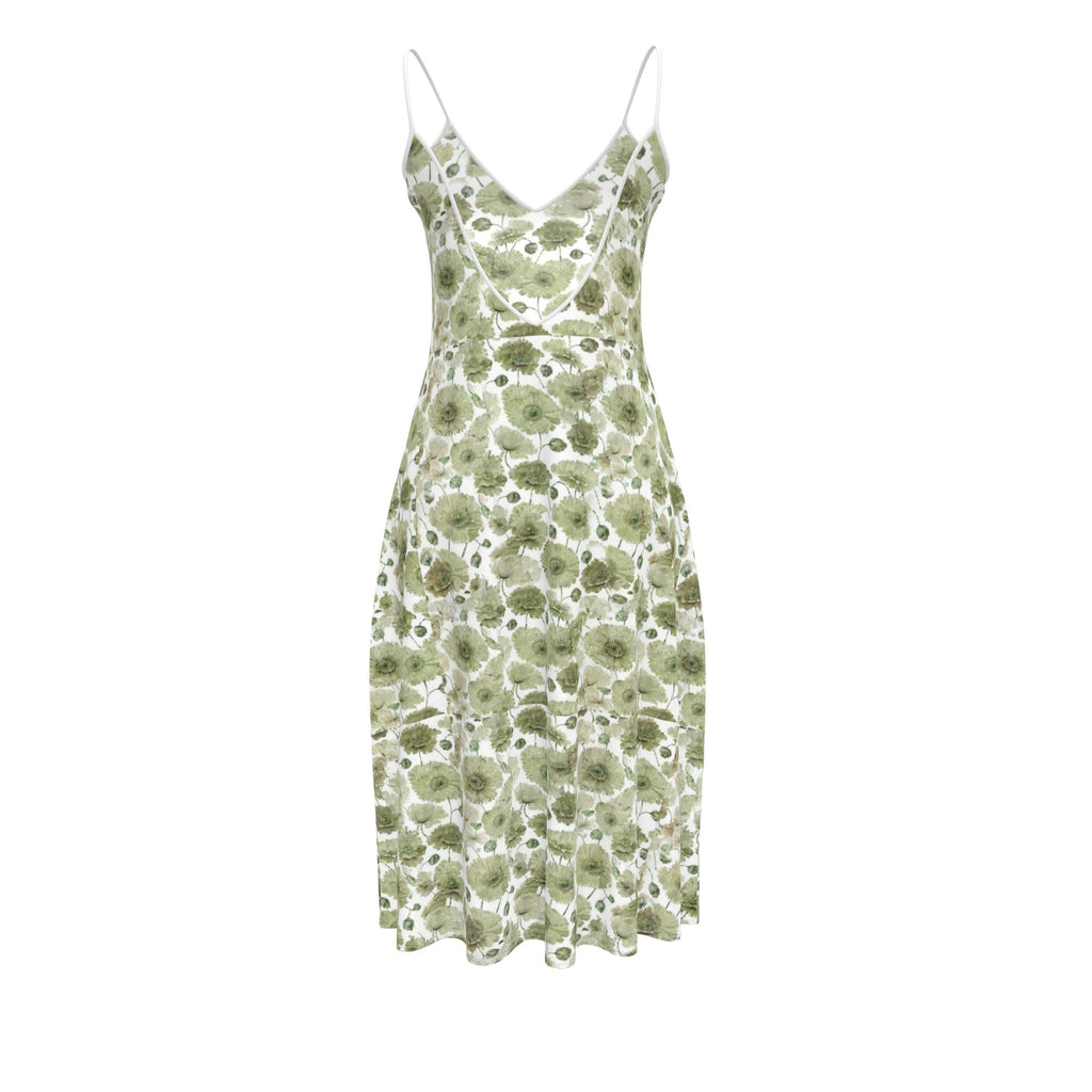 Sage Garden Midi Dress