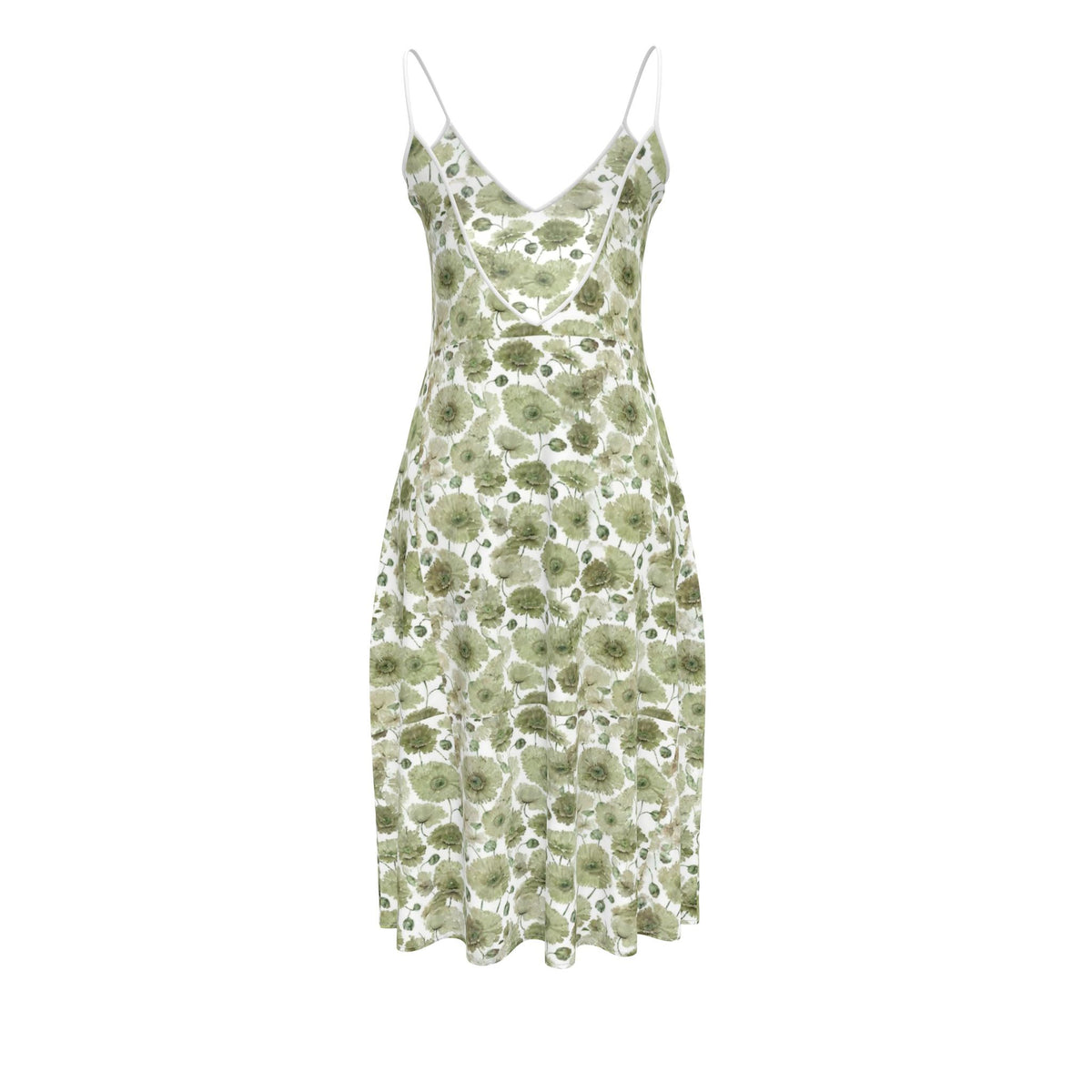 Sage Garden Midi Dress