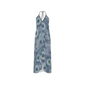 Moonlight Daisy Silk Halter Dress