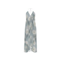Hazy Daisy Silk Halter Dress