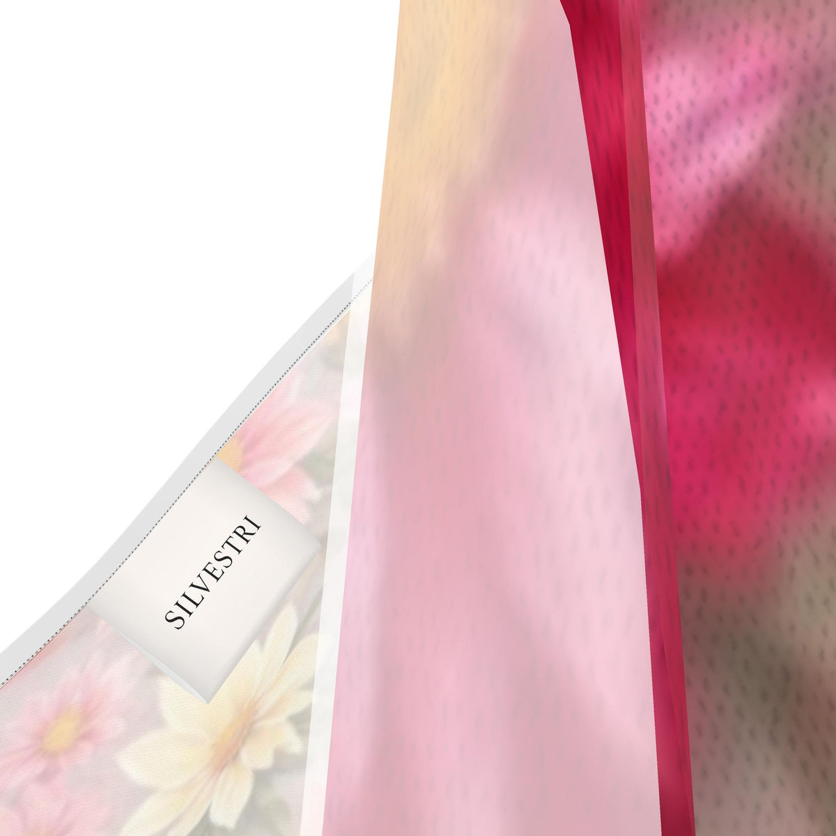 Wildflower Dawn Silk Halter Dress