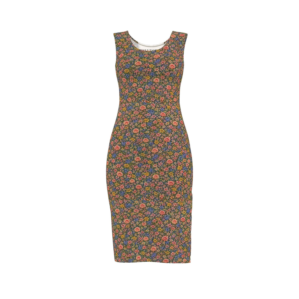 Midnight Garden Bodycon Dress