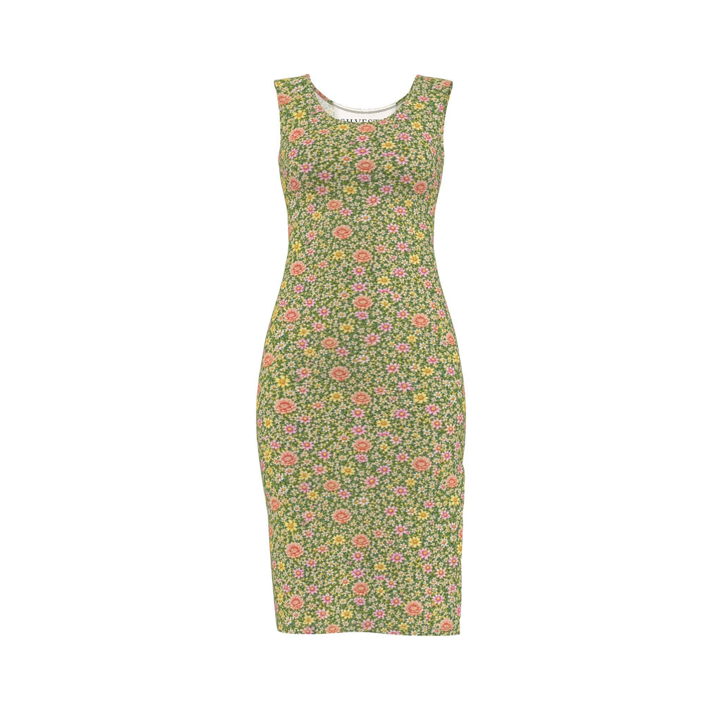 Sage Green Bodycon Dress