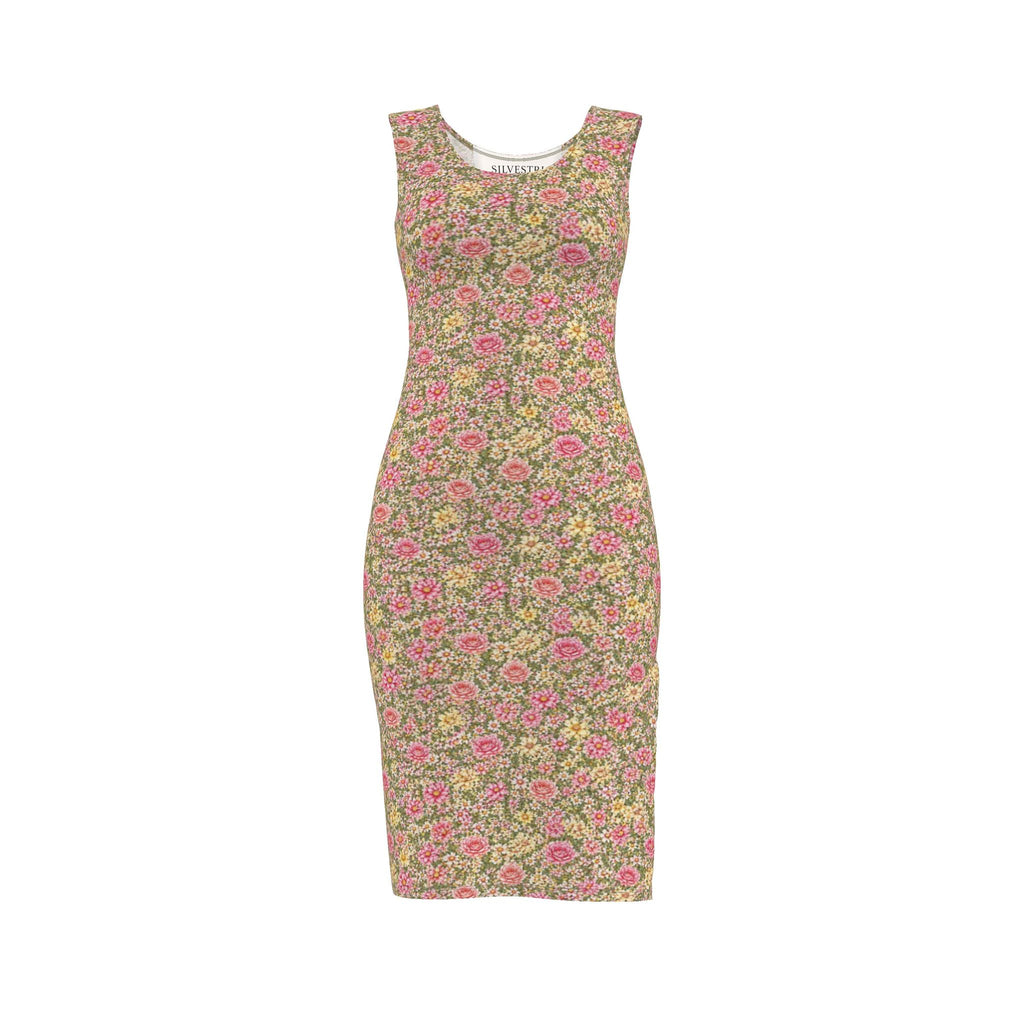 Rose Garden Bodycon Dress