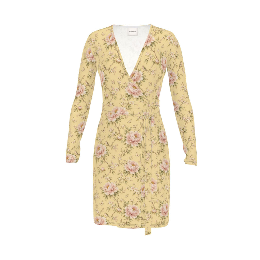 Butterfly Wrap Dress
