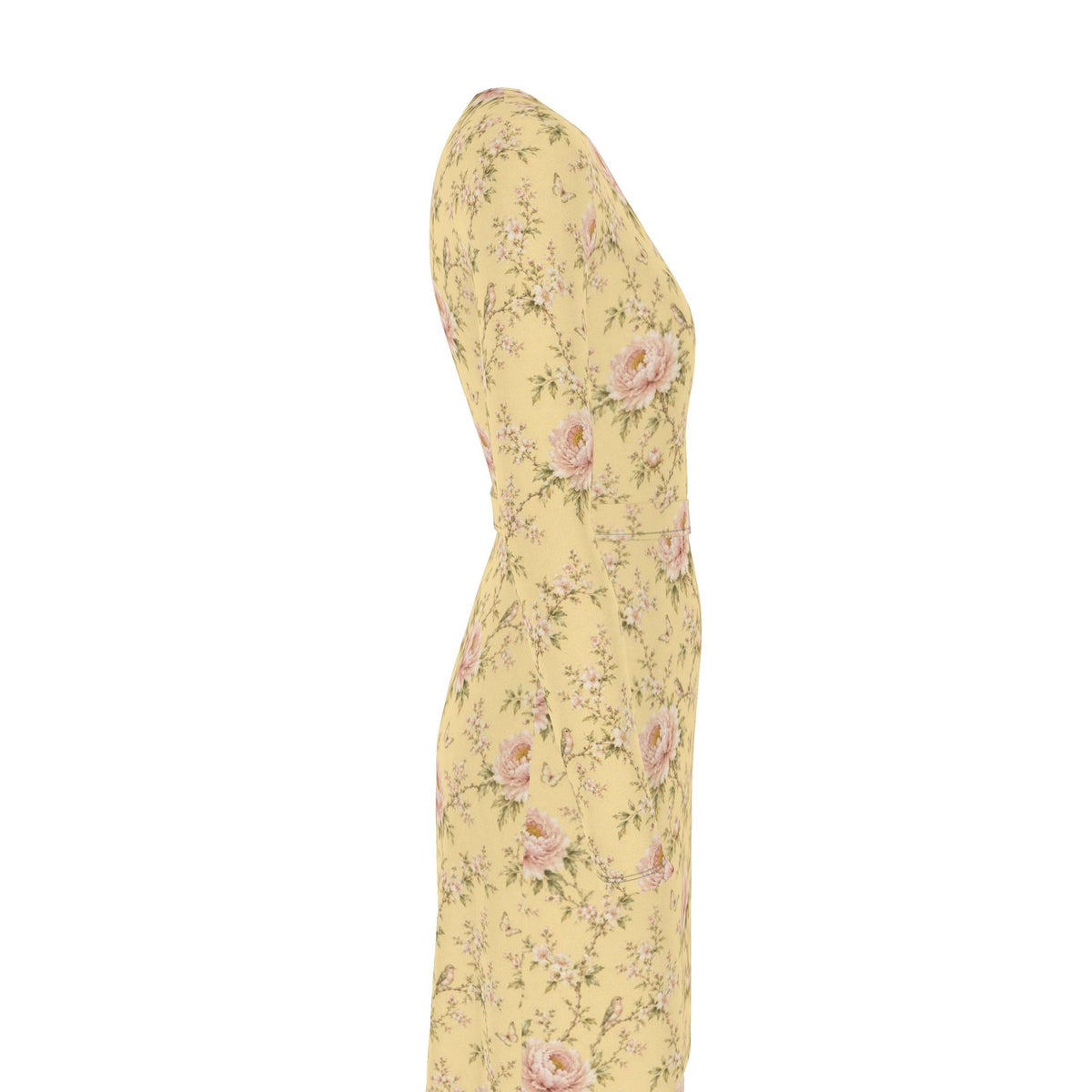 Butterfly Wrap Dress