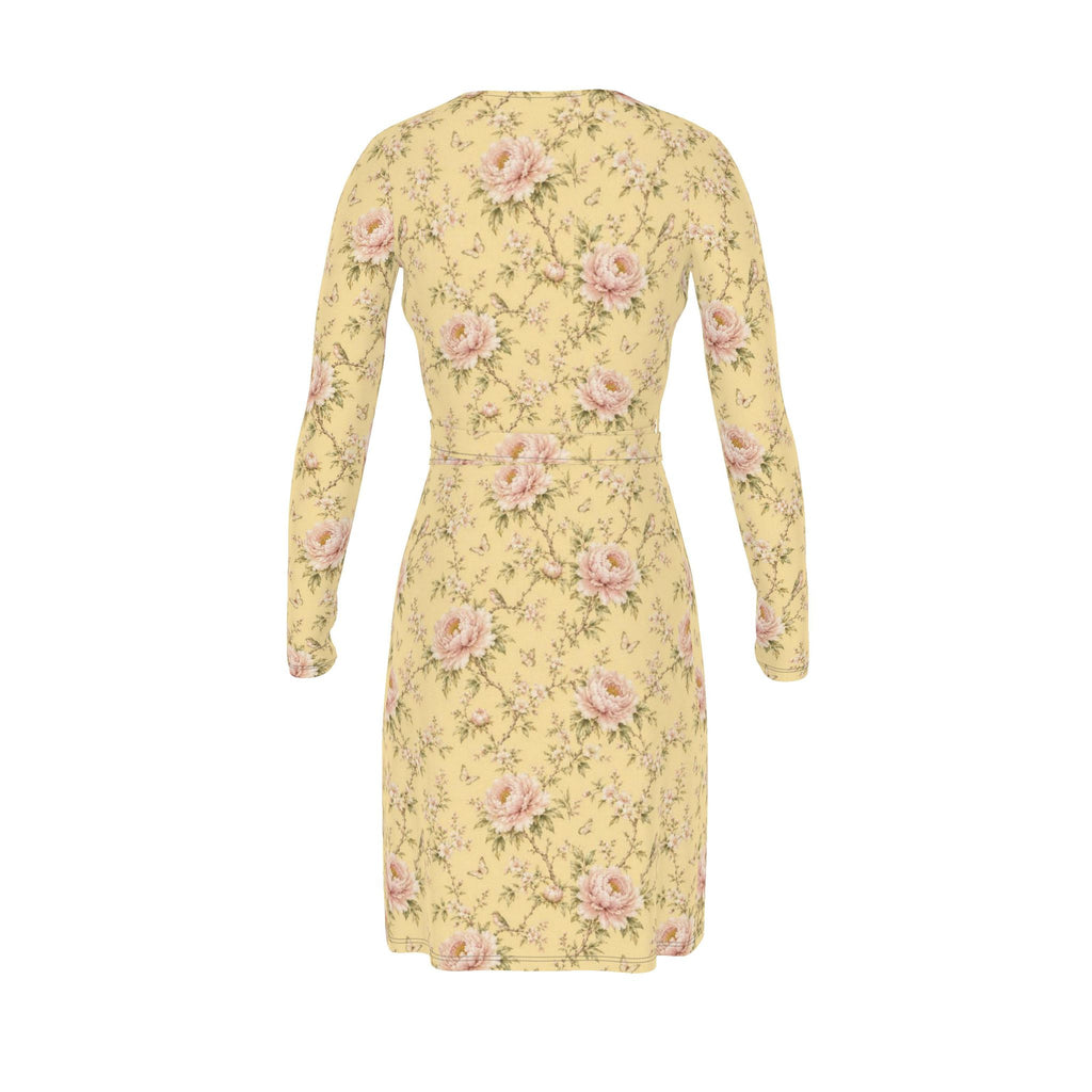 Butterfly Wrap Dress
