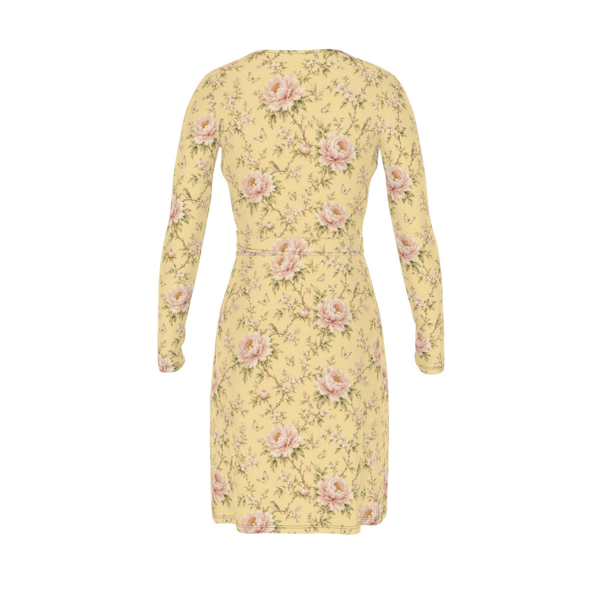 Butterfly Wrap Dress