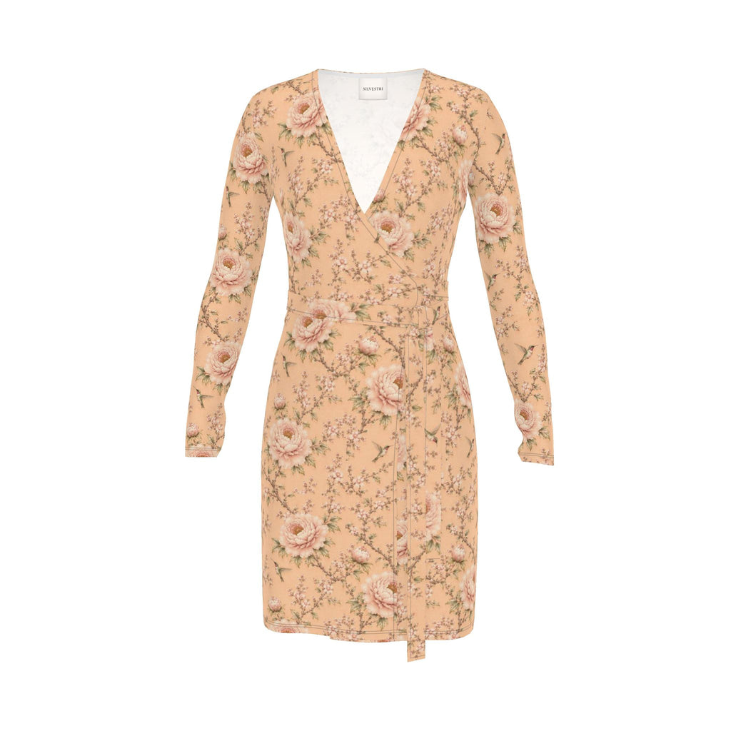 Hummingbird Wrap Dress
