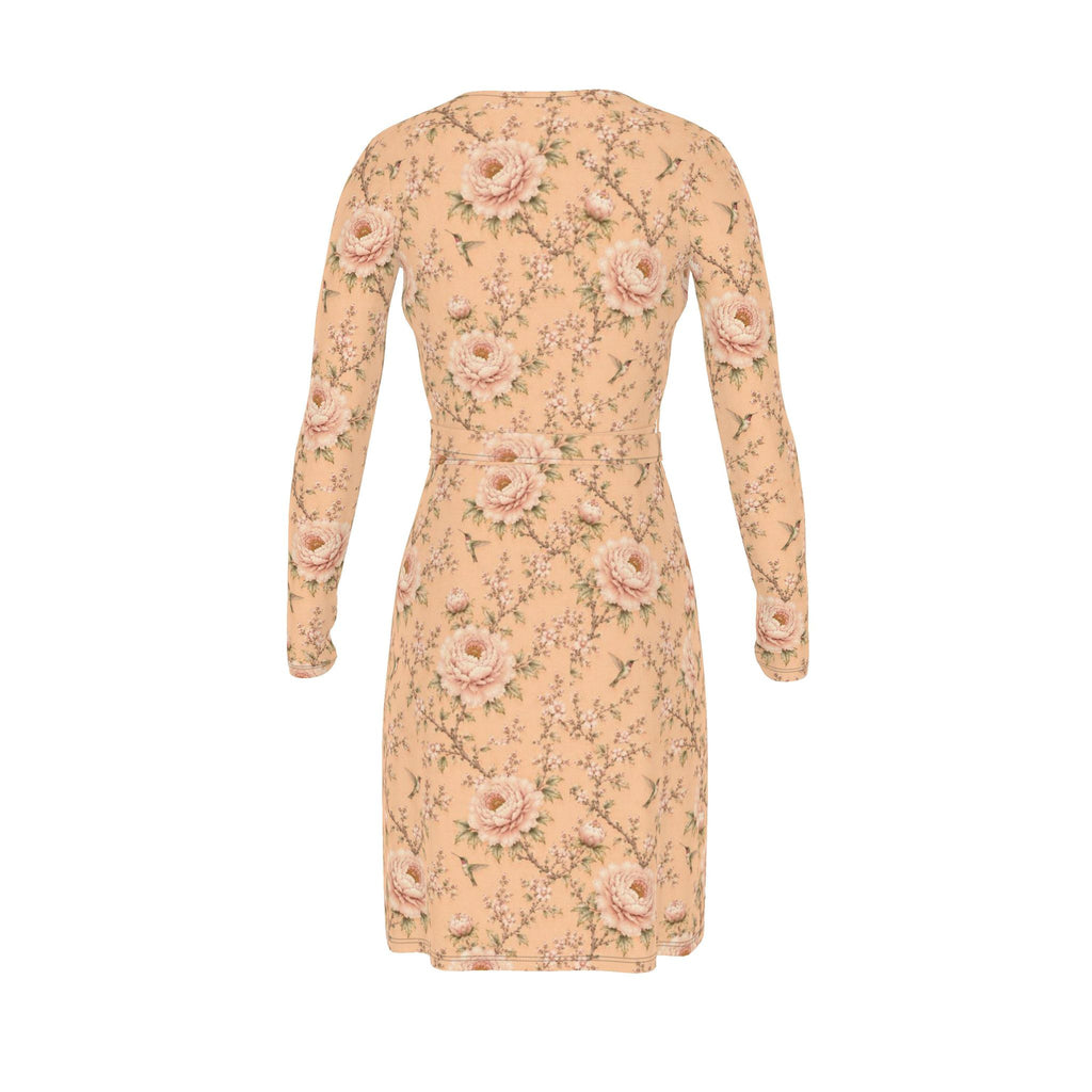 Hummingbird Wrap Dress