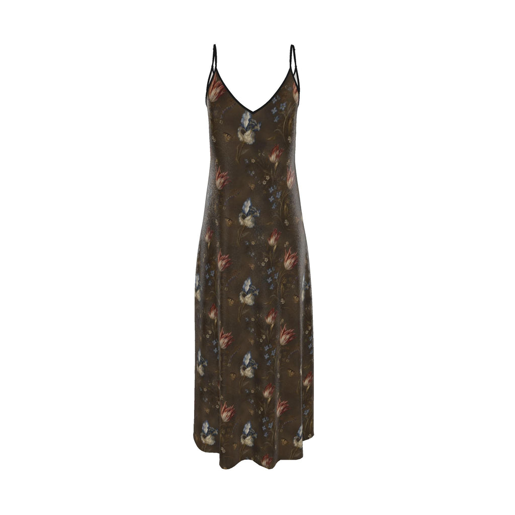 Giardino Silk Slip Dress Maxi