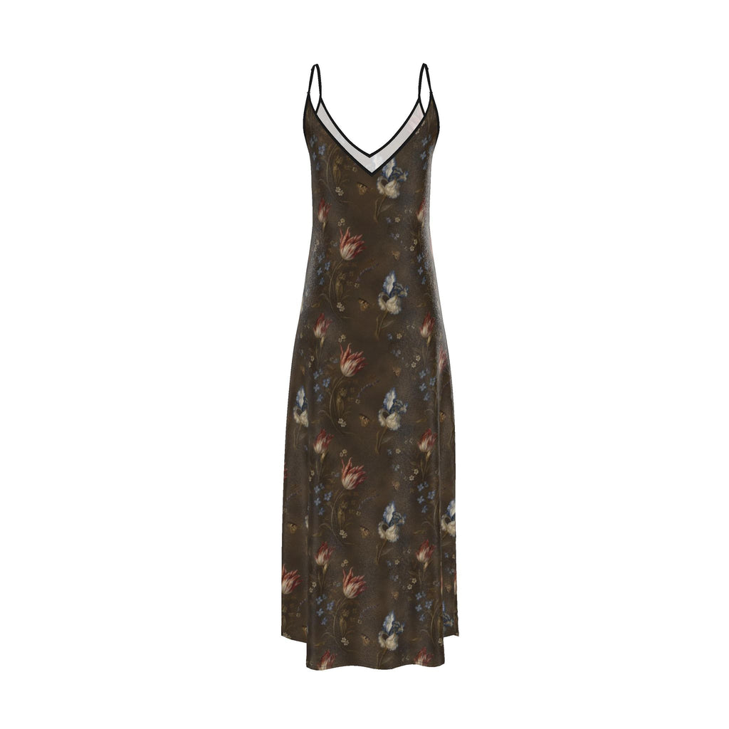 Giardino Silk Slip Dress Maxi