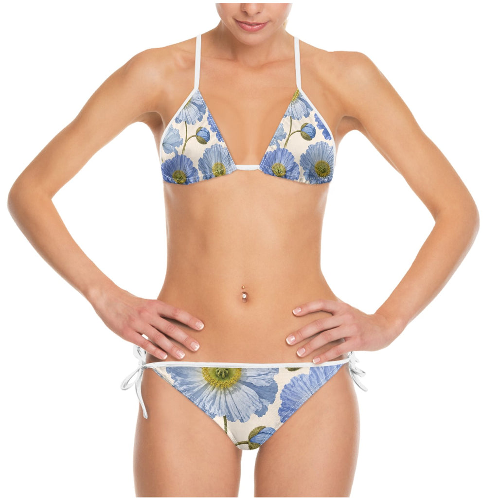 Blue Poppy Bikini