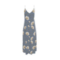Poppy Blue Dust Silk Slip Dress