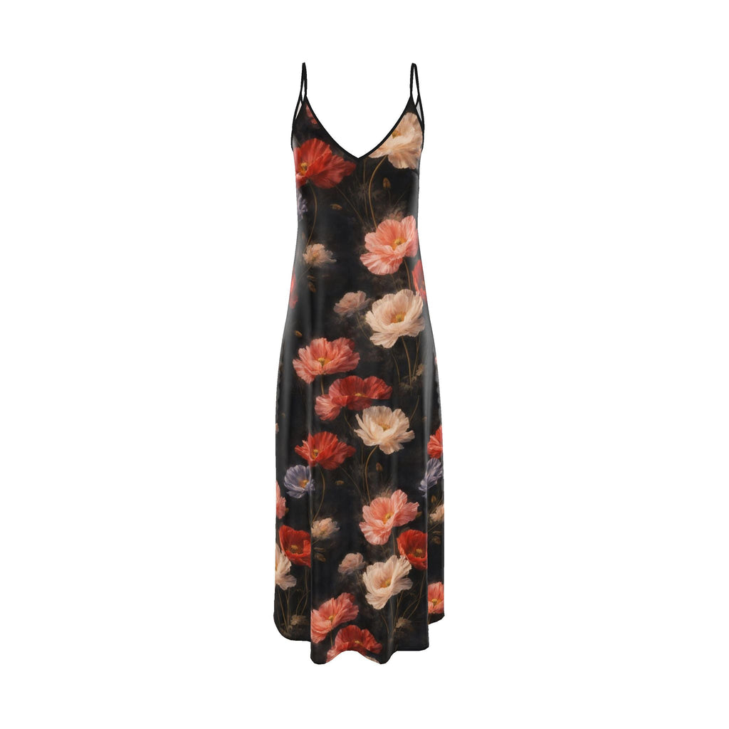 Valentina Silk Maxi Slip Dress