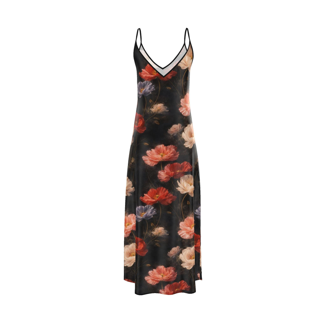Valentina Silk Maxi Slip Dress