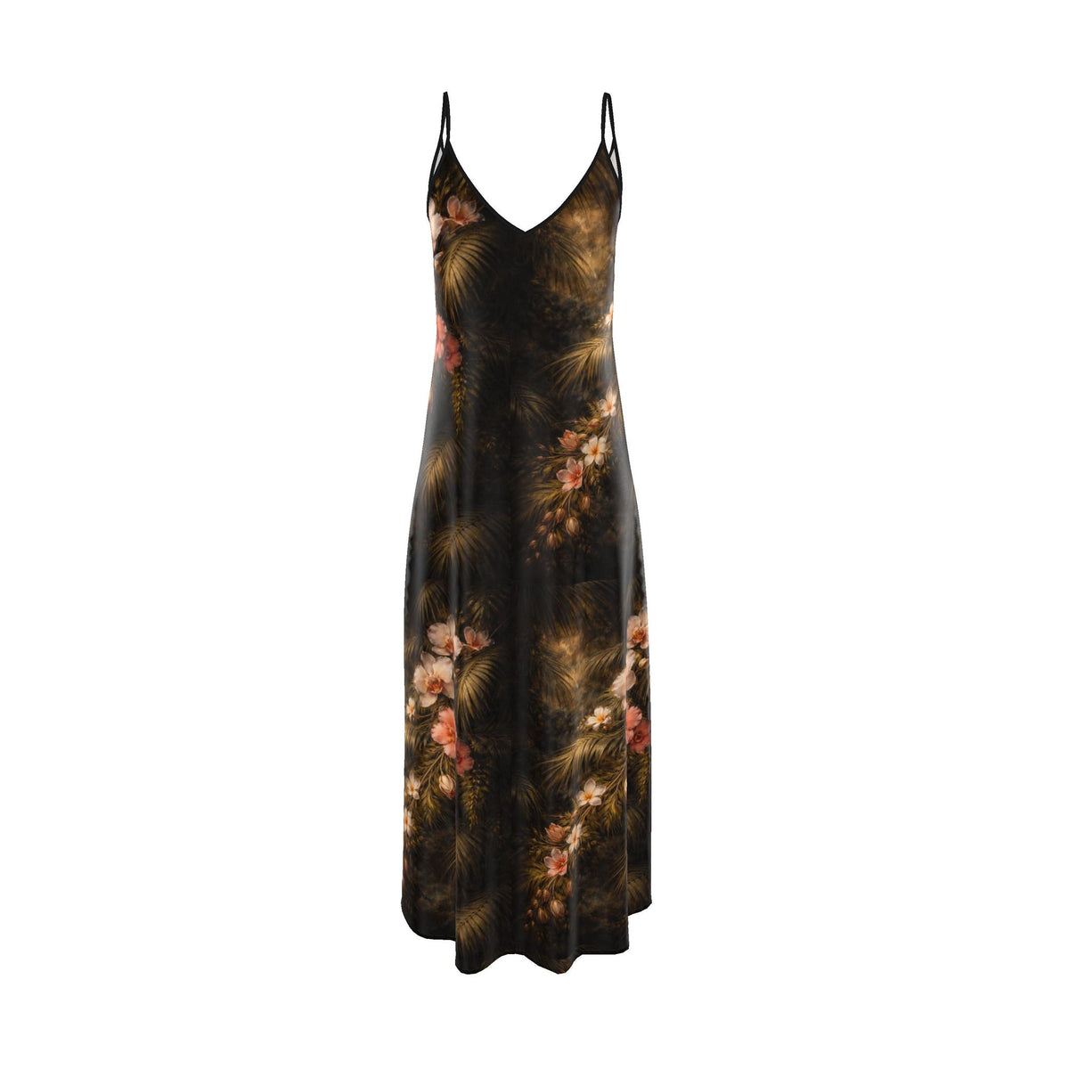 Isabella Silk Maxi Slip Dress