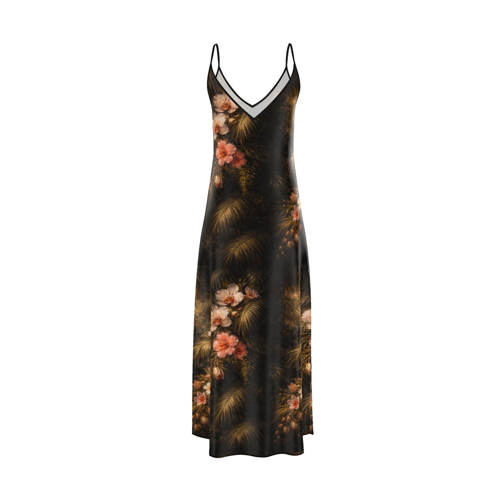 Isabella Silk Maxi Slip Dress