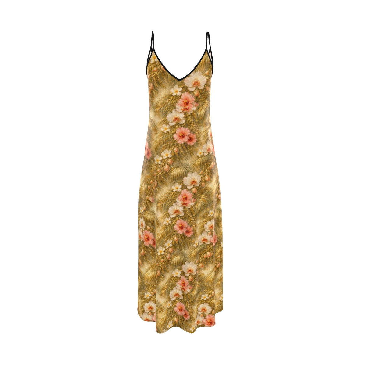 Fiorella Silk Maxi Slip Dress