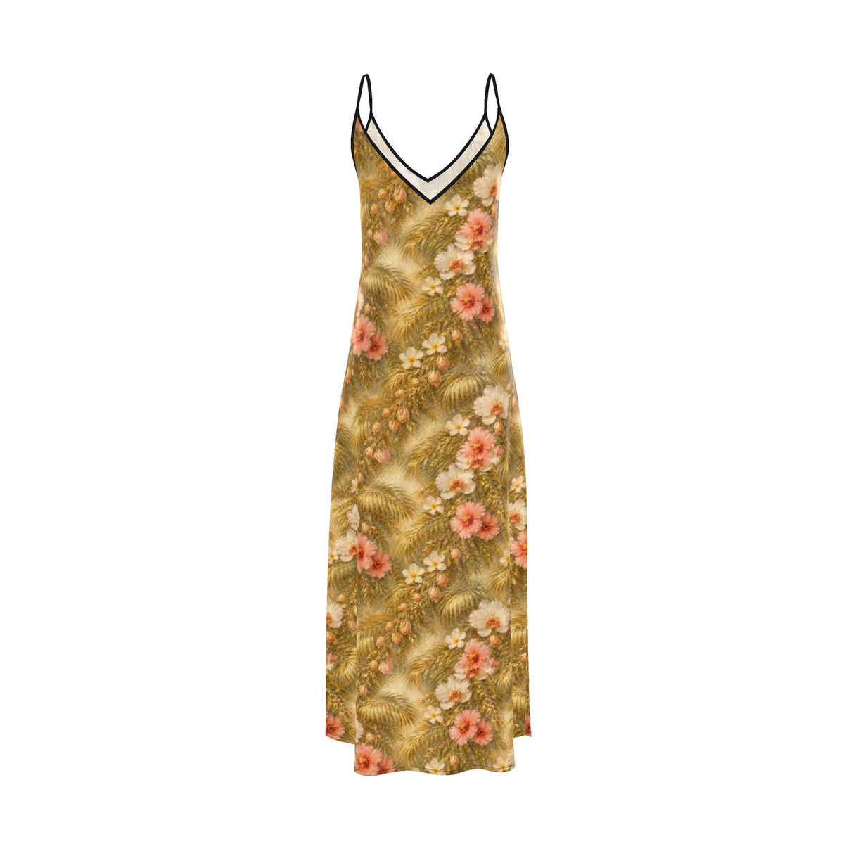 Fiorella Silk Maxi Slip Dress