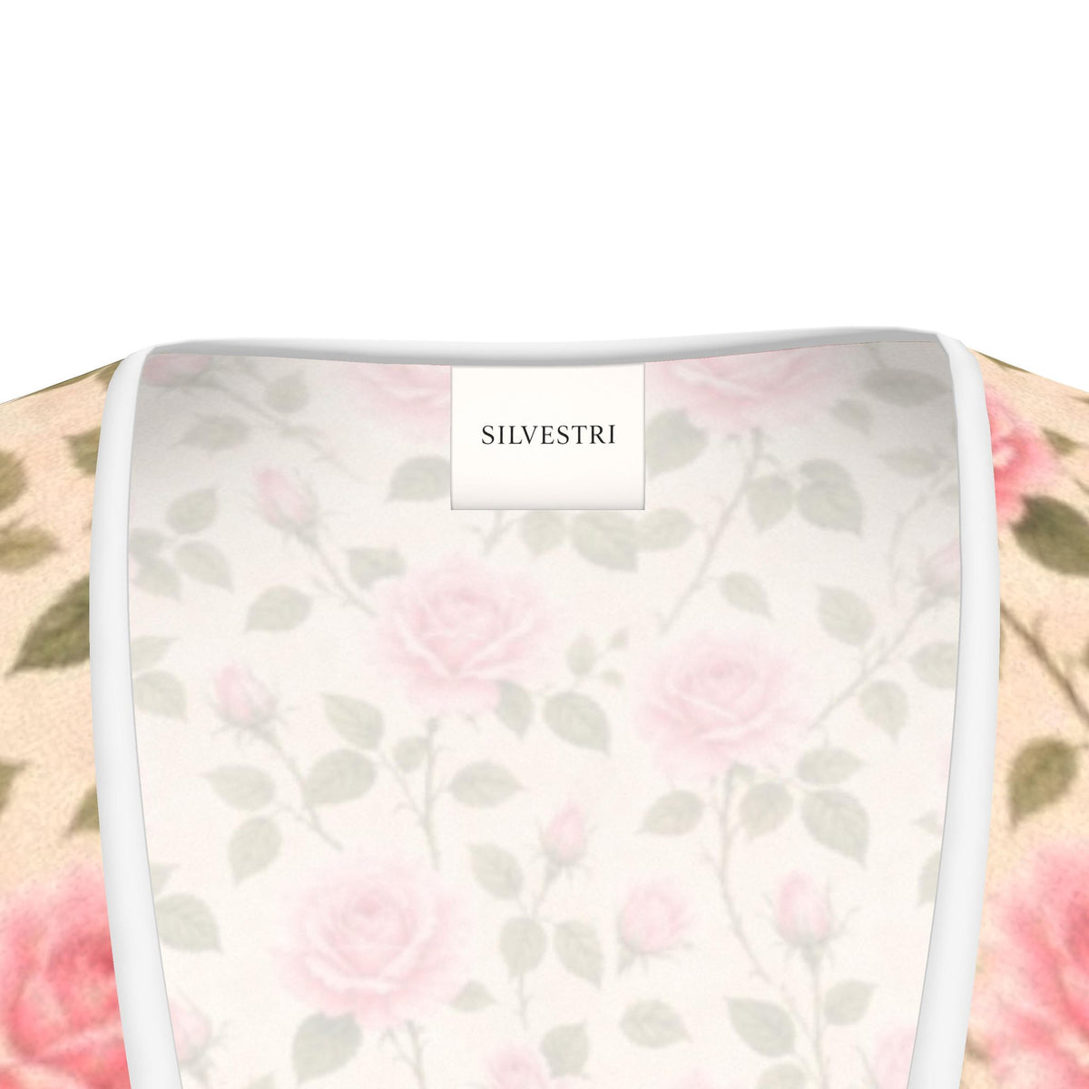 Pink Rose Silk Tea Dress