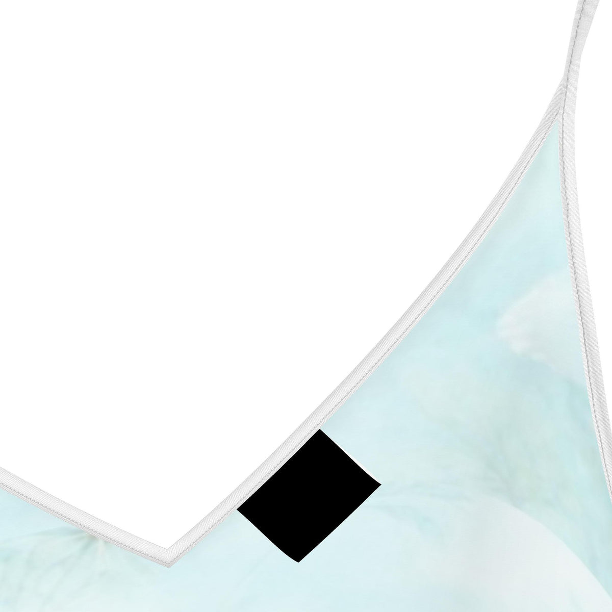 Blue Silk Slip Dress