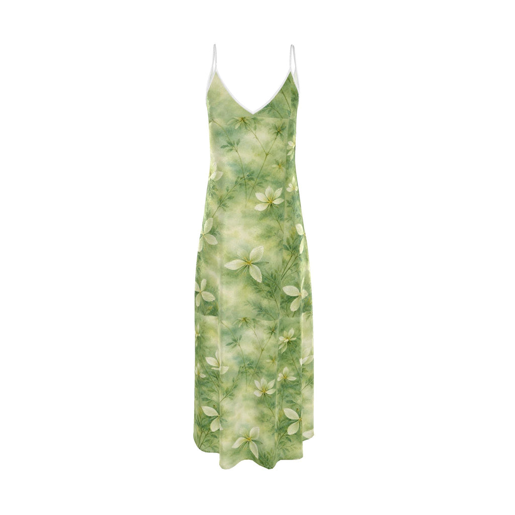 Green Slip Dress