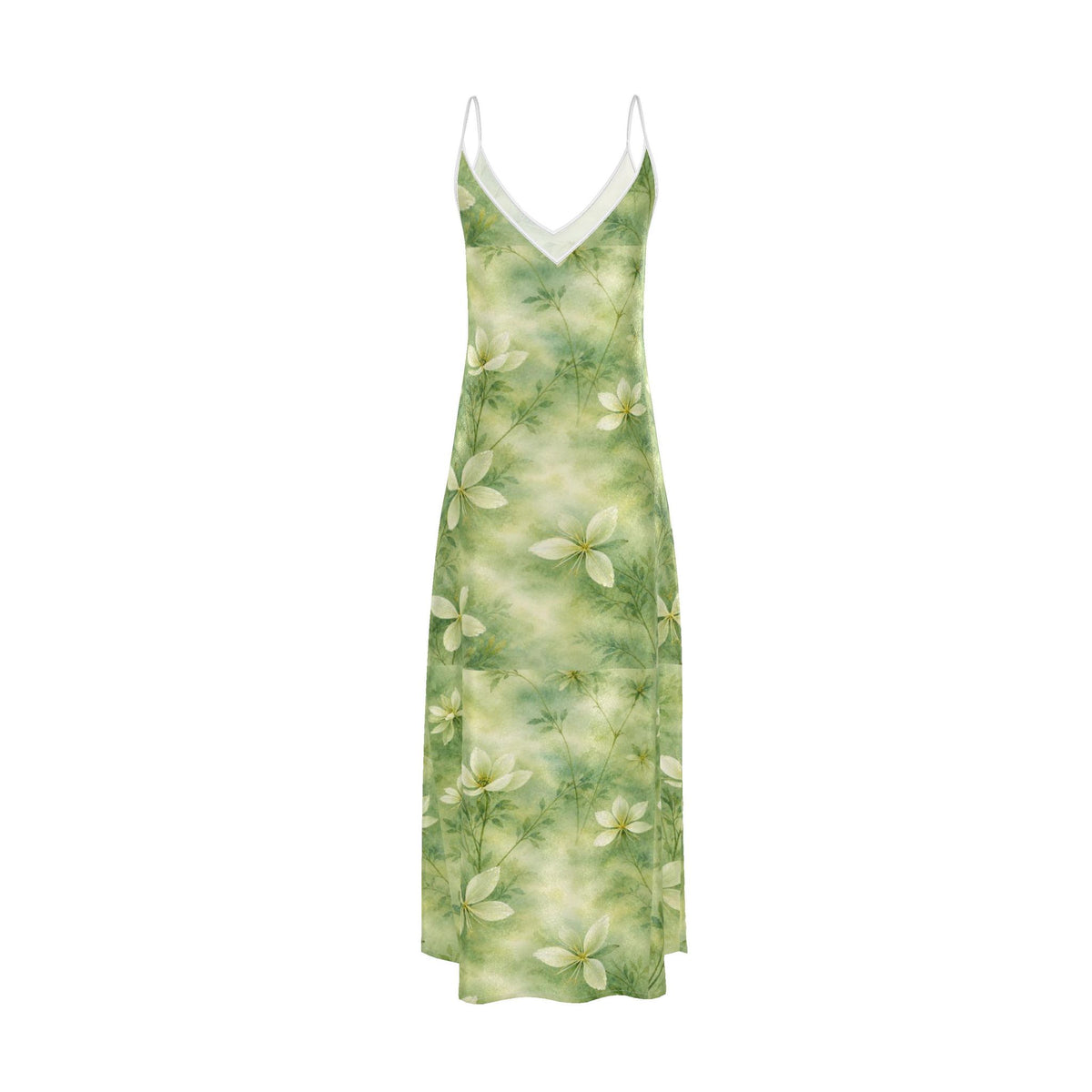 Green Slip Dress