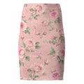Blush Rose Pencil Skirt