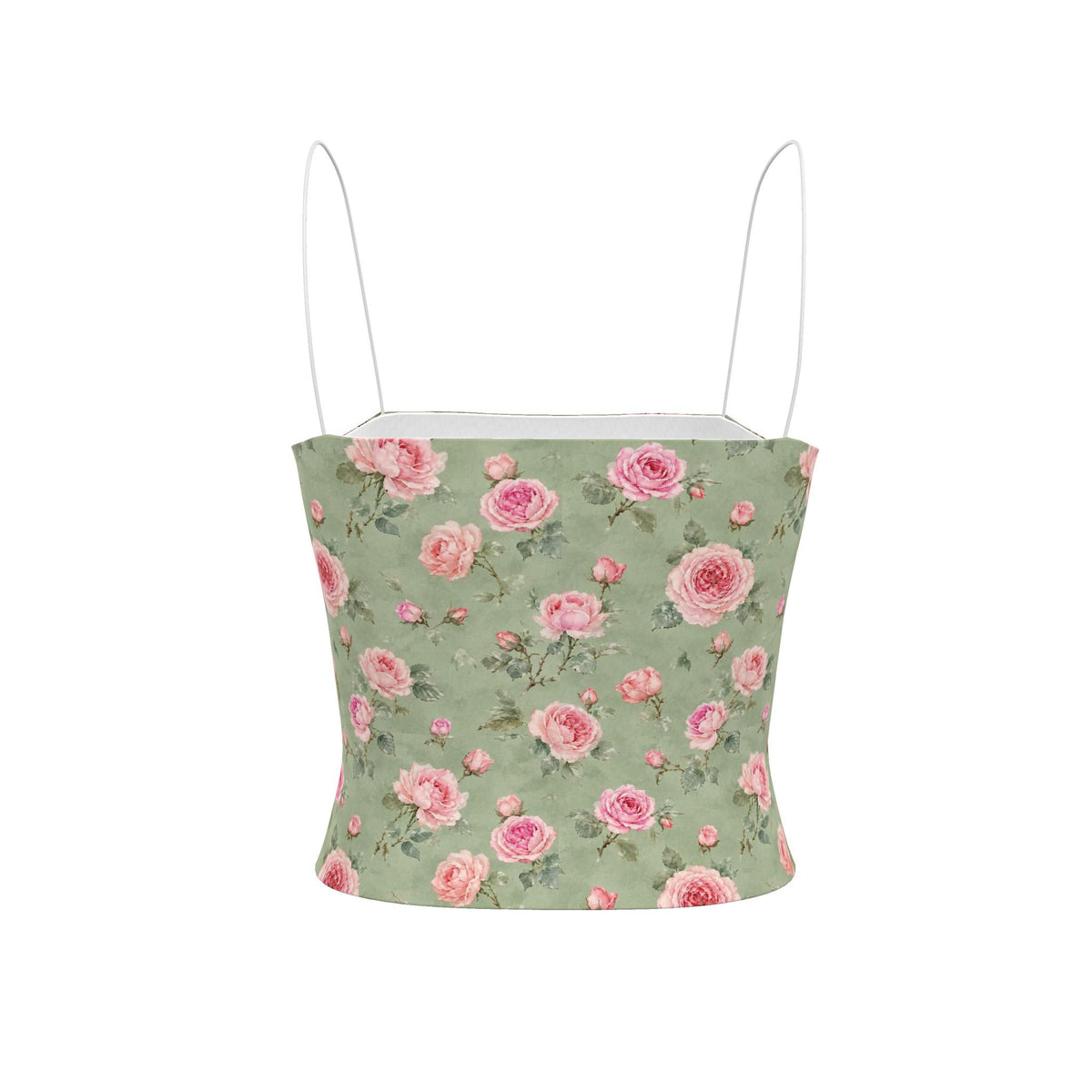 Sage Rose Strappy Top