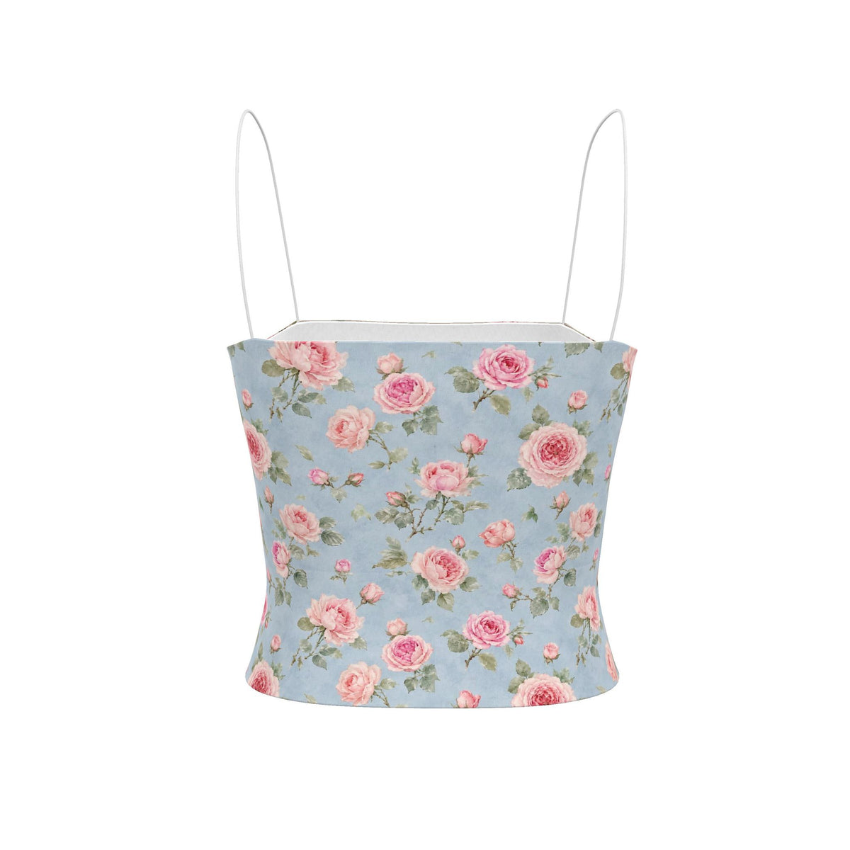Taupe Rose Strappy Top