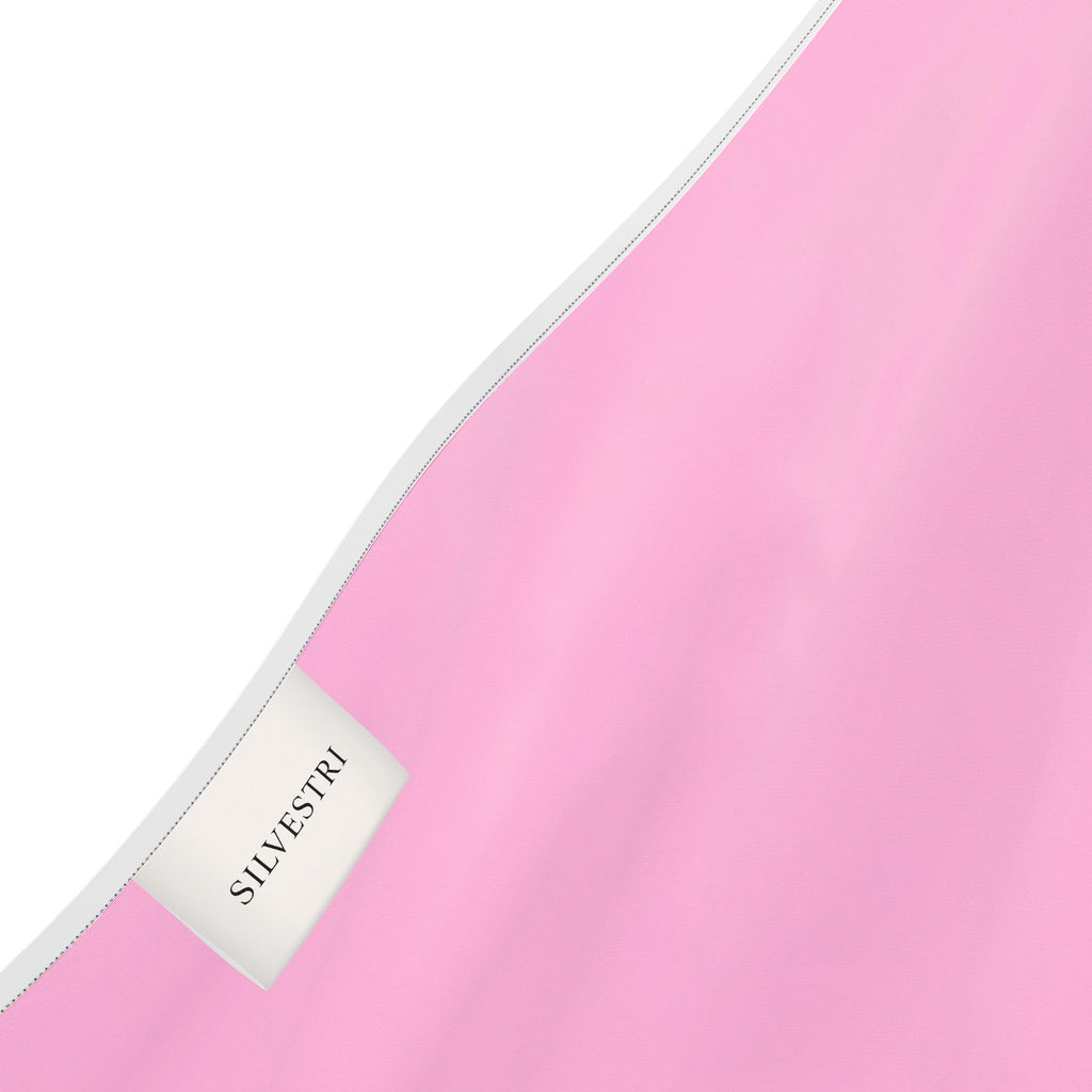 Fuchsia Silk Halterneck Backless Dress