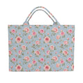 Powder Blue Rose Tote