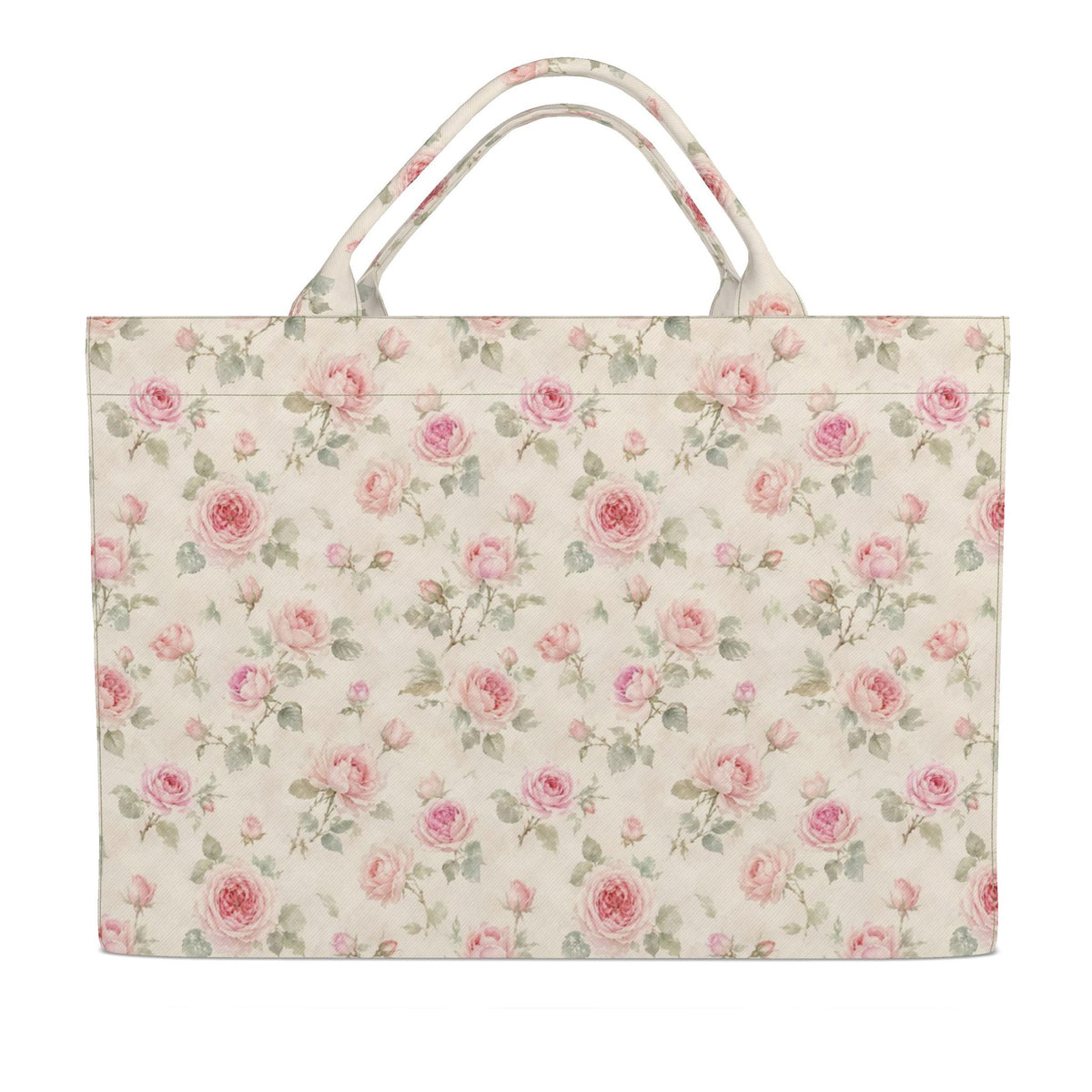 Cream Rose Tote