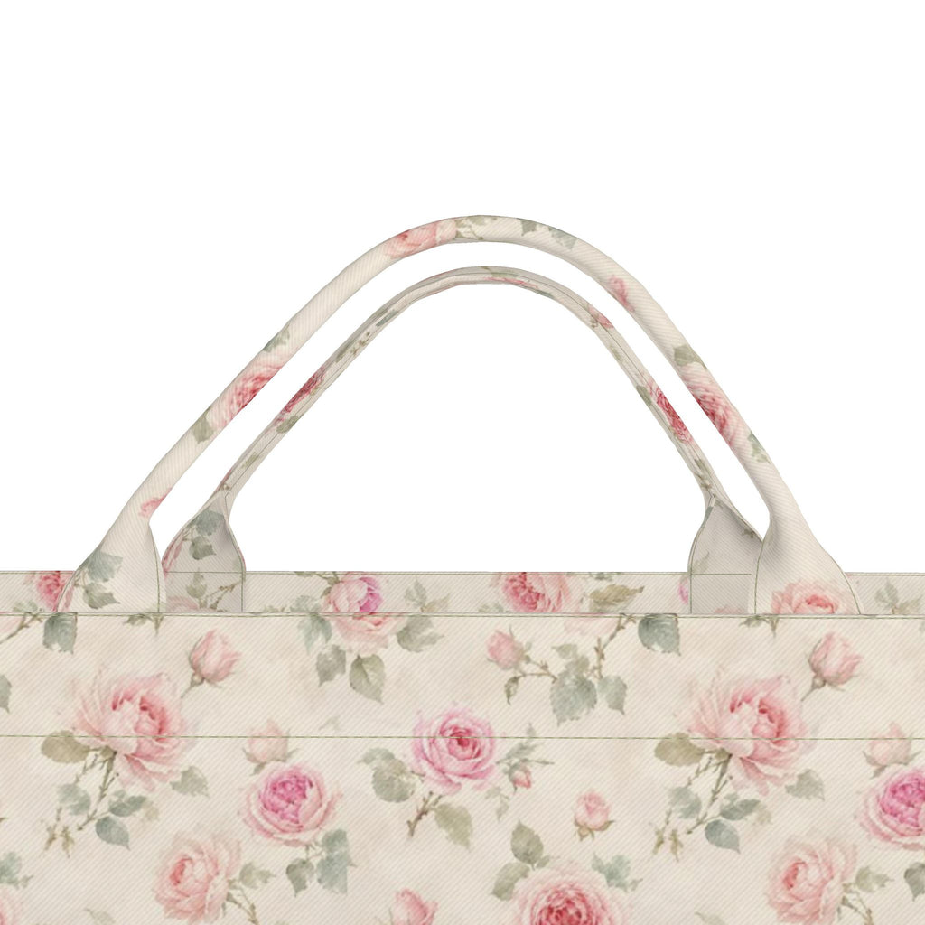 Cream Rose Tote
