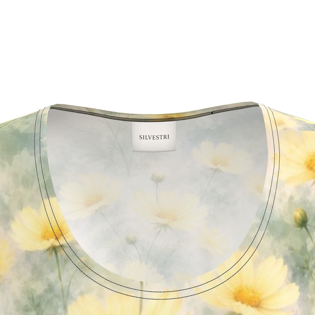 Butterscotch Floral Jersey Dress